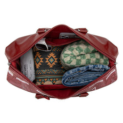 NC-AFU008BDY  University of Arkansas Razorbacks Duffle Bag -Burgundy