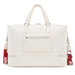 NC-AFU008BG  University of Arkansas Razorbacks Duffle Bag -Beige