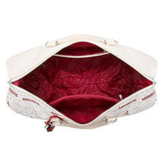 NC-AFU008BG  University of Arkansas Razorbacks Duffle Bag -Beige