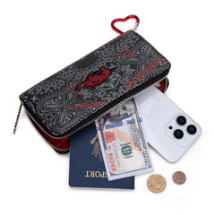 NC-AFU011BK University of Arkansas Razorbacks Wallet/Wristlet - Black