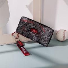 NC-AFU011BK University of Arkansas Razorbacks Wallet/Wristlet - Black