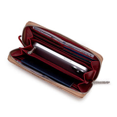 NC-AFU011KH  University of Arkansas Razorbacks Wallet/Wristlet - Khaki