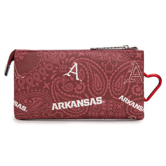 NC-AFU013BDY University of Arkansas Razorbacks Wallet/Wristlet - Burgundy