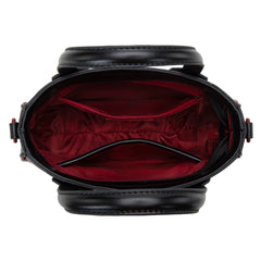 NC-AFU014BK  University of Arkansas Razorbacks Tote/Crossbody Bag - Black