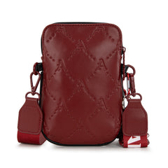 NC-AFU015BDY  University of Arkansas Razorbacks Crossbody Bag - Burgundy