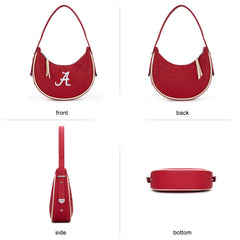 NC-AL017  University of Alabama Crimson Tide Hobo Bag