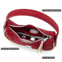 NC-AL017  University of Alabama Crimson Tide Hobo Bag