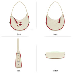 NC-AL017  University of Alabama Crimson Tide Hobo Bag