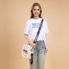NC-AU004BG  Auburn University Tigers Satchel/Crossbody Bag -Beige