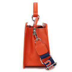 NC-AU004OR  Auburn University Tigers Satchel/Crossbody Bag - Orange