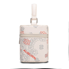 NC-AU007BG   Auburn University Vanity Top Handle-Bag -Beige