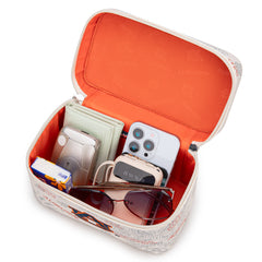 NC-AU007BG   Auburn University Vanity Top Handle-Bag -Beige