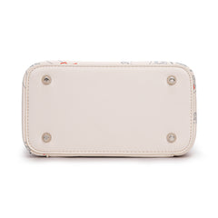 NC-AU007BG   Auburn University Vanity Top Handle-Bag -Beige
