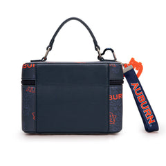 NC-AU007NY    Auburn University Vanity Top Handle-Bag -Navy