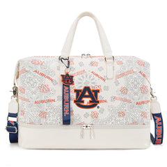 NC-AU008BG  Auburn University Tigers Duffle Bag -Beige