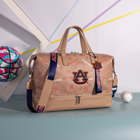 NC-AU008KH  Auburn University Tigers Duffle Bag -Khaki