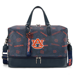 NC-AU008NY   Auburn University Tigers Duffle Bag -Navy