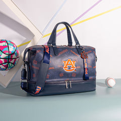 NC-AU008NY   Auburn University Tigers Duffle Bag -Navy