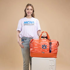 NC-AU008OR   Auburn University Tigers Duffle Bag -Orange