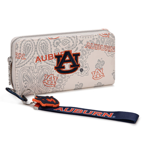 NC-AU011BG Auburn University Tigers Wallet/Wristlet - Beige