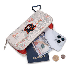 NC-AU011BG Auburn University Tigers Wallet/Wristlet - Beige