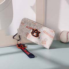 NC-AU011BG Auburn University Tigers Wallet/Wristlet - Beige