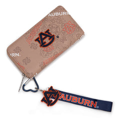 NC-AU011KH   Auburn University Tigers Wallet/Wristlet - Khaki