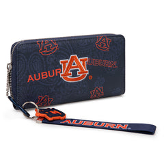 NC-AU011NY Auburn University Tigers Wallet/Wristlet - Navy