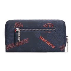 NC-AU011NY Auburn University Tigers Wallet/Wristlet - Navy