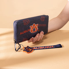 NC-AU011NY Auburn University Tigers Wallet/Wristlet - Navy