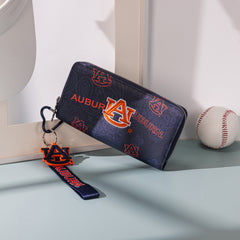 NC-AU011NY Auburn University Tigers Wallet/Wristlet - Navy