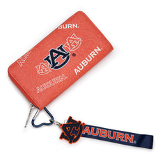 NC-AU011OR  Auburn University Tigers Wallet/Wristlet - Orange