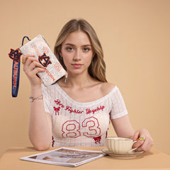 NC-AU013BG  Auburn University Tigers Wallet/Wristlet - Beige
