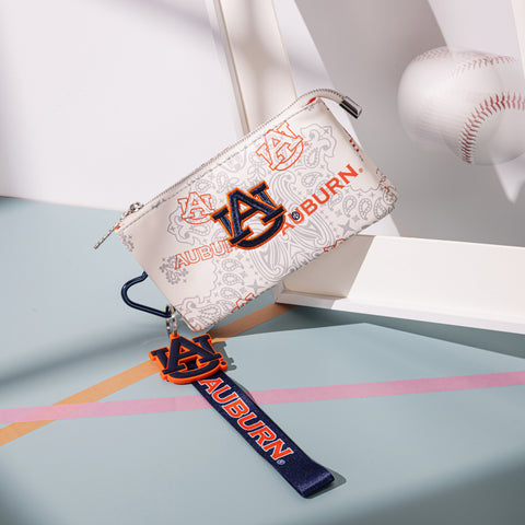 NC-AU013BG  Auburn University Tigers Wallet/Wristlet - Beige