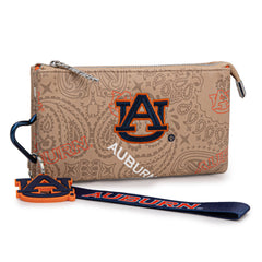 NC-AU013KH   Auburn University Tigers Wallet/Wristlet - Khaki