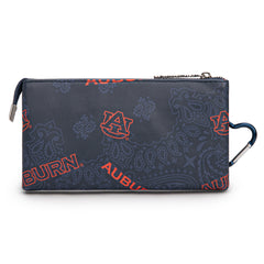 NC-AU013NY   Auburn University Tigers Wallet/Wristlet - Navy