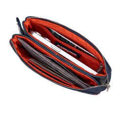 NC-AU013NY   Auburn University Tigers Wallet/Wristlet - Navy