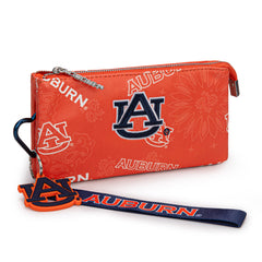 NC-AU013OR   Auburn University Tigers Wallet/Wristlet - Orange