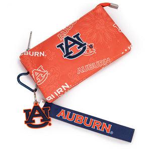 NC-AU013OR Auburn University Tigers Wallet/Wristlet - Orange