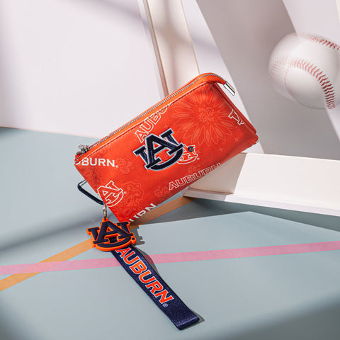 NC-AU013OR   Auburn University Tigers Wallet/Wristlet - Orange
