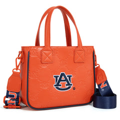 NC-AU014OR Auburn University Tigers Tote/Crossbody Bag -Orange
