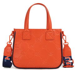 NC-AU014OR Auburn University Tigers Tote/Crossbody Bag -Orange
