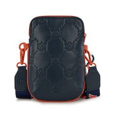 NC-AU015NY   Auburn University Tigers Crossbody Bag- Navy