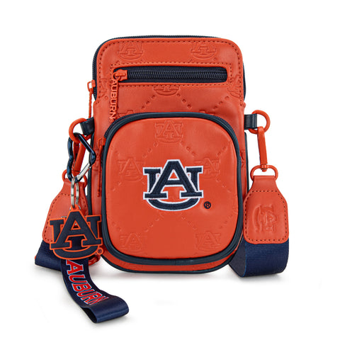 NC-AU015OR  Auburn University Tigers Crossbody Bag- Orange