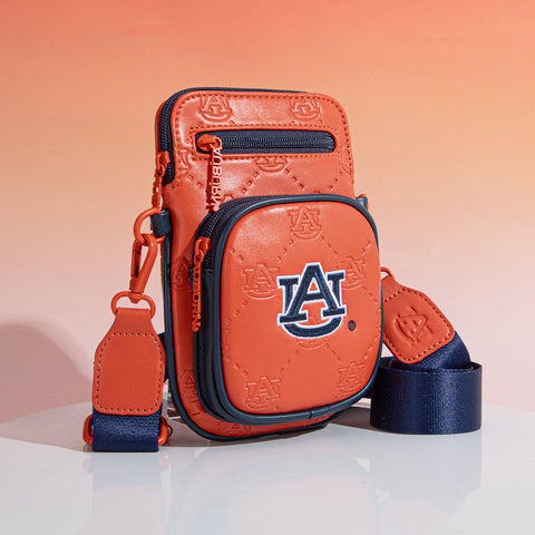NC-AU015OR  Auburn University Tigers Crossbody Bag- Orange