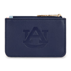 NC-AU021NY Auburn University Tigers Zip Card Case-Navy