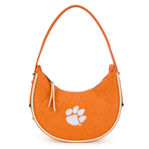 NC-CL017   Clemson University Tigers Hobo Bag