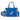 NC-KU014BL University of Kansas Jayhawks Embossed Tote Bag with Coin Pouch - Blue