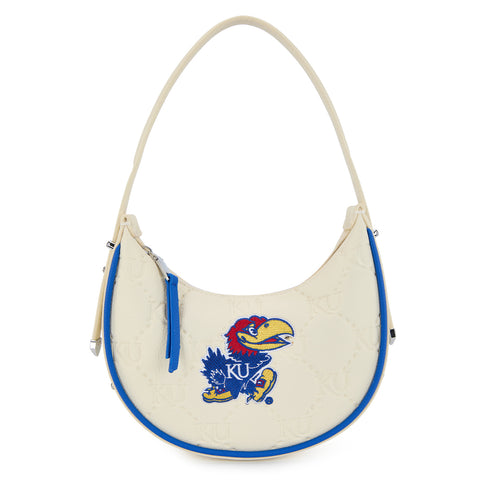NC-KU017  University of Kansas Jayhawks Hobo Bag