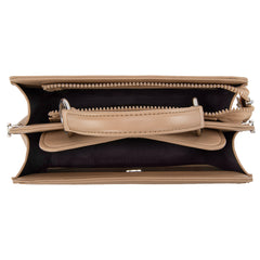 NC-LSU004KH Louisiana State University Fighting Tigers Satchel/Crossbody Bag -Khaki